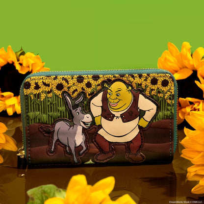 Dreamworks by Loungefly Geldbeutel Shrek & Donkey Sunflower Field Image 6
