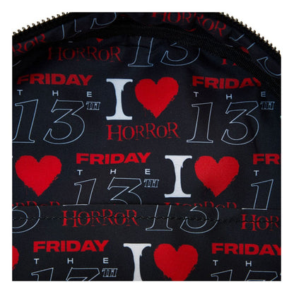 Freitag der 13. by Loungefly Mini Rucksack I Heart Horror Image 6