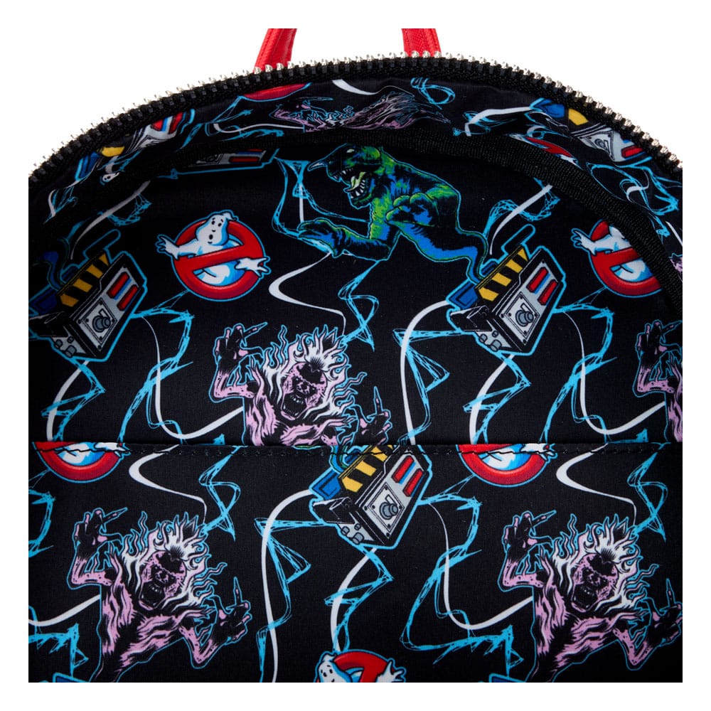 Ghostbusters by Loungefly Mini Rucksack Stay Puff Chasing Image 6