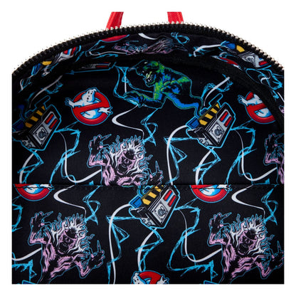 Ghostbusters by Loungefly Mini Rucksack Stay Puff Chasing Image 6