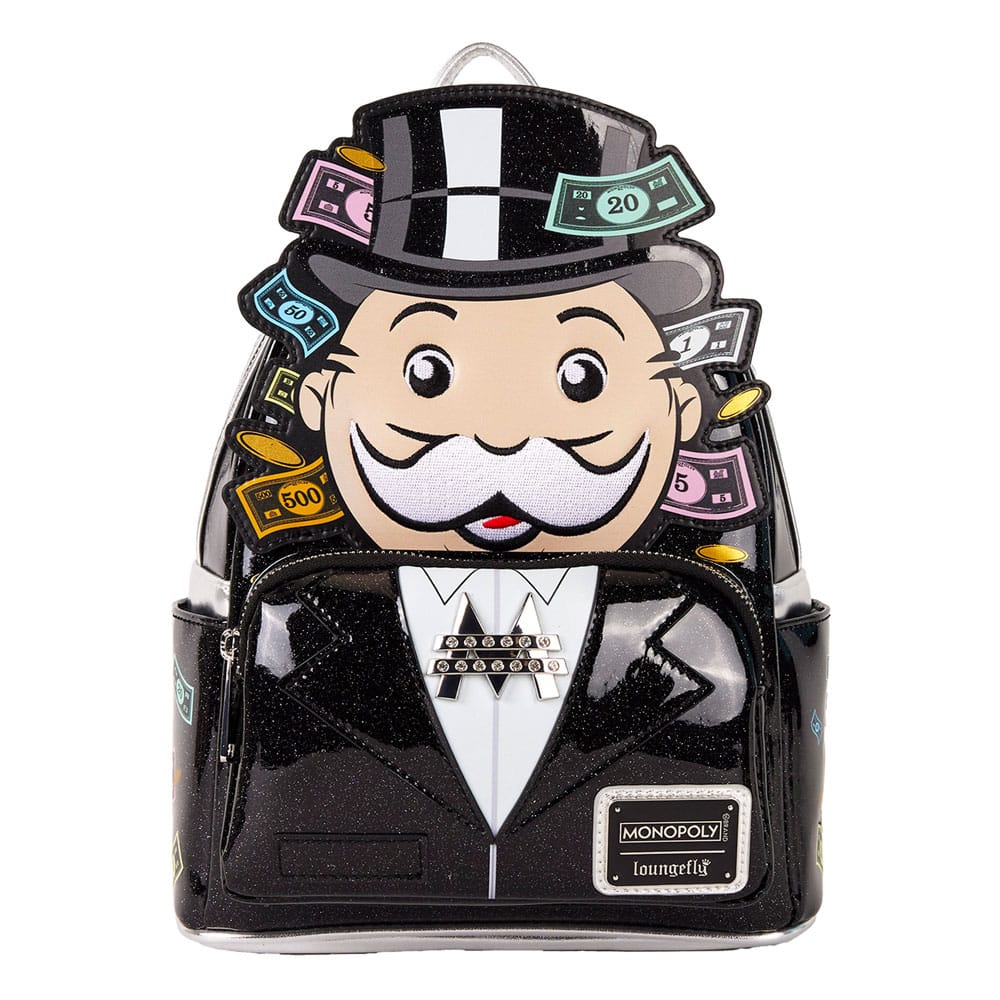 Hasbro by Loungefly Mini Rucksack Monopoly Pennybags Image 1