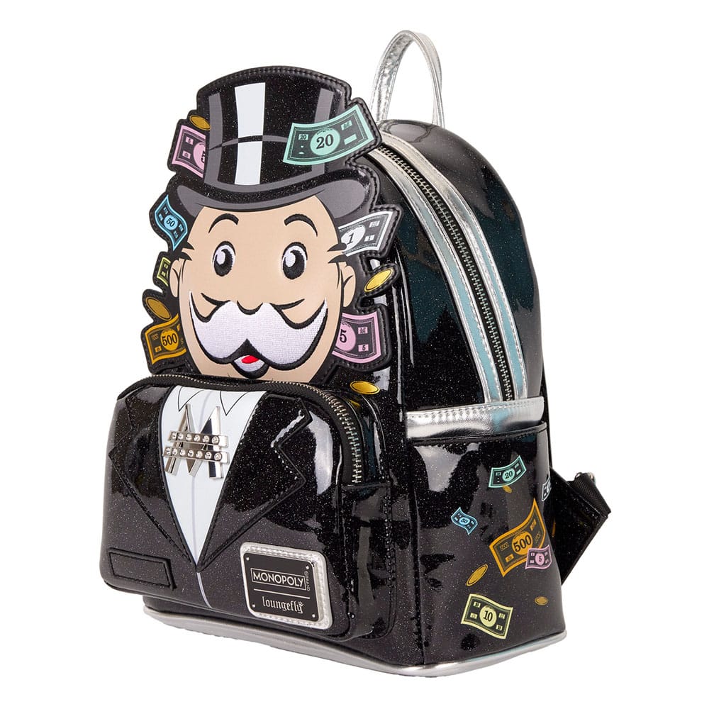 Hasbro by Loungefly Mini Rucksack Monopoly Pennybags Image 2