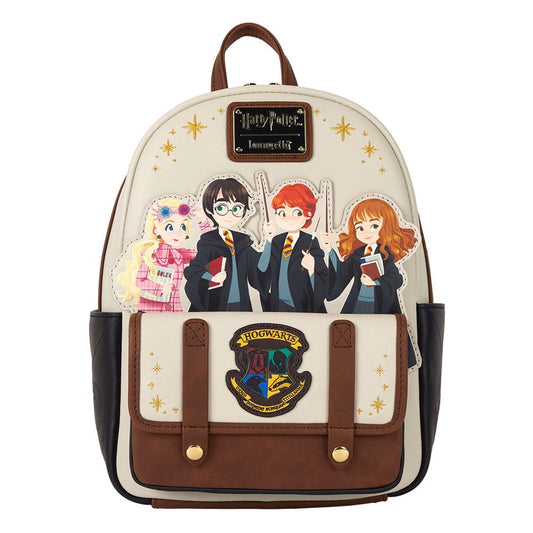 Harry Potter by Loungefly Mini Rucksack Spring Flap Pocket Image 1