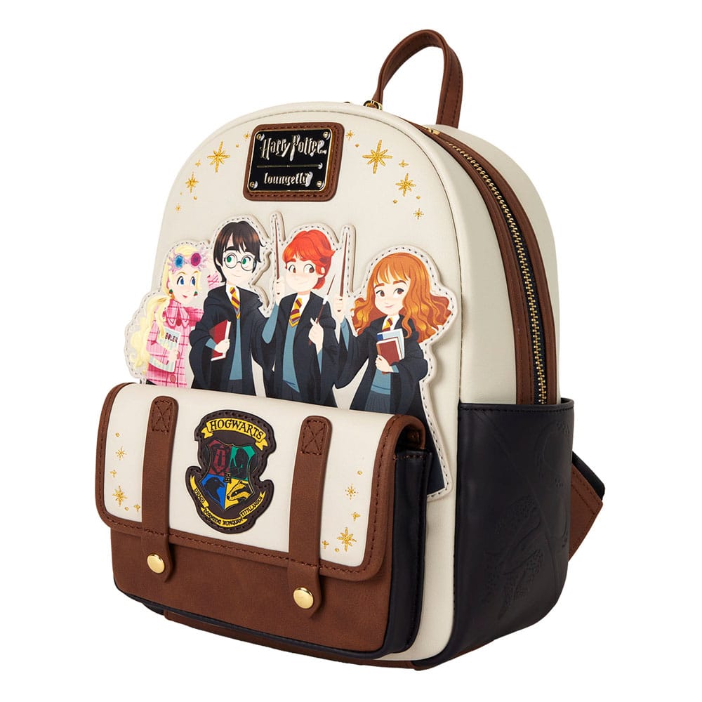 Harry Potter by Loungefly Mini Rucksack Spring Flap Pocket Image 2