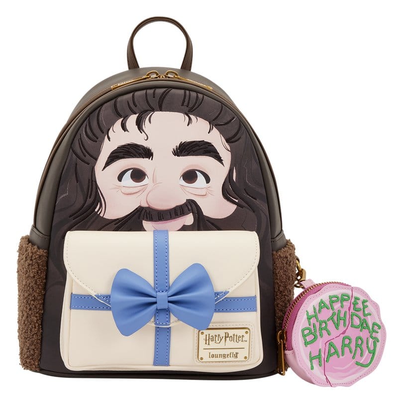 Harry Potter by Loungefly Mini Rucksack mit Geldbeutel Hagrid Birthday Cake Image 1