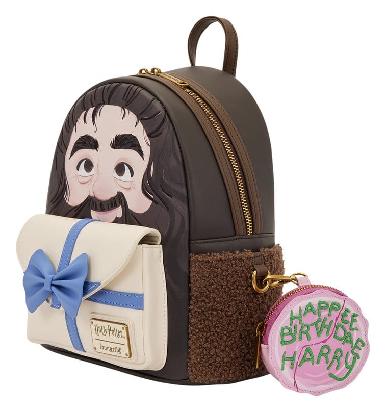 Harry Potter by Loungefly Mini Rucksack mit Geldbeutel Hagrid Birthday Cake Image 3