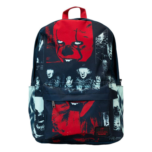 ES by Loungefly Full-Size Rucksack Pennywise I Heart Horror Image 1