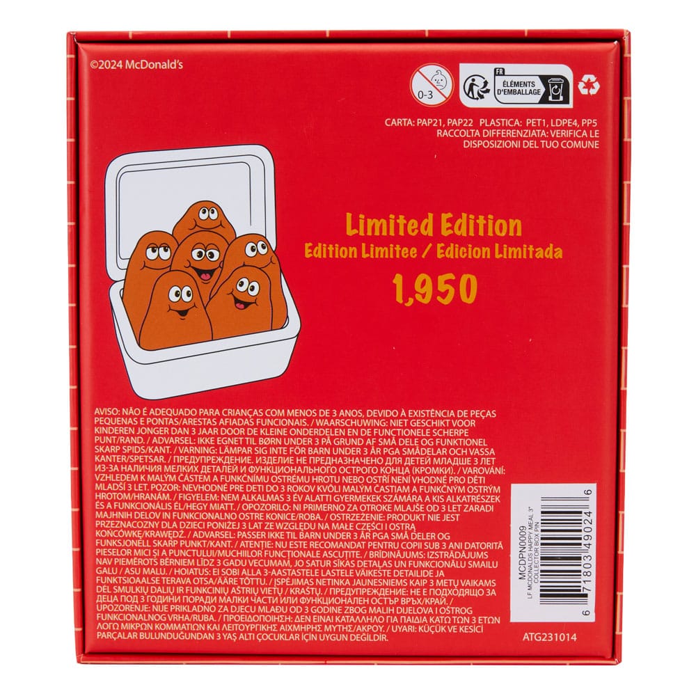 McDonalds by Loungefly Ansteck-Pins Happy Meal 3" Collector Box Sortiment (12) Image 3