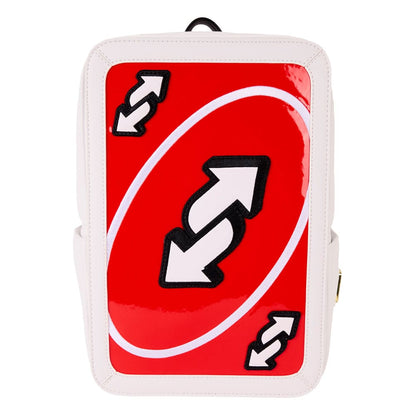Mattel Classic by Loungefly Mini Rucksack UNO Reverse Card Image 1
