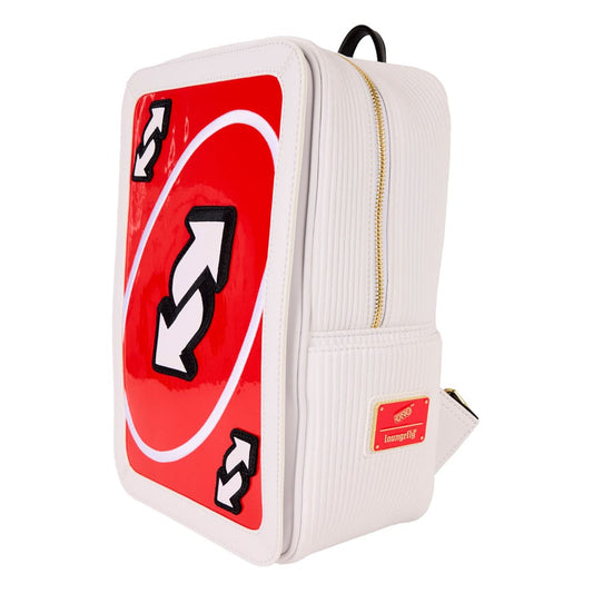 Mattel Classic by Loungefly Mini Rucksack UNO Reverse Card Image 2