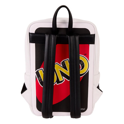 Mattel Classic by Loungefly Mini Rucksack UNO Reverse Card Image 3