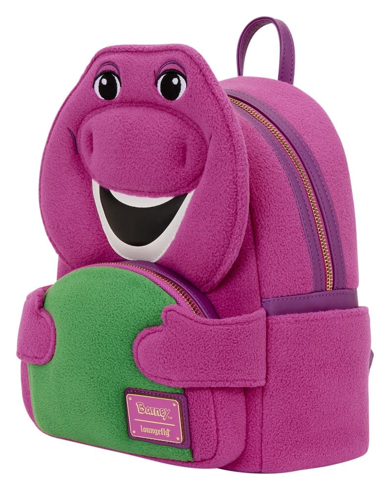 Mattel by Loungefly Mini Rucksack Barney Image 2