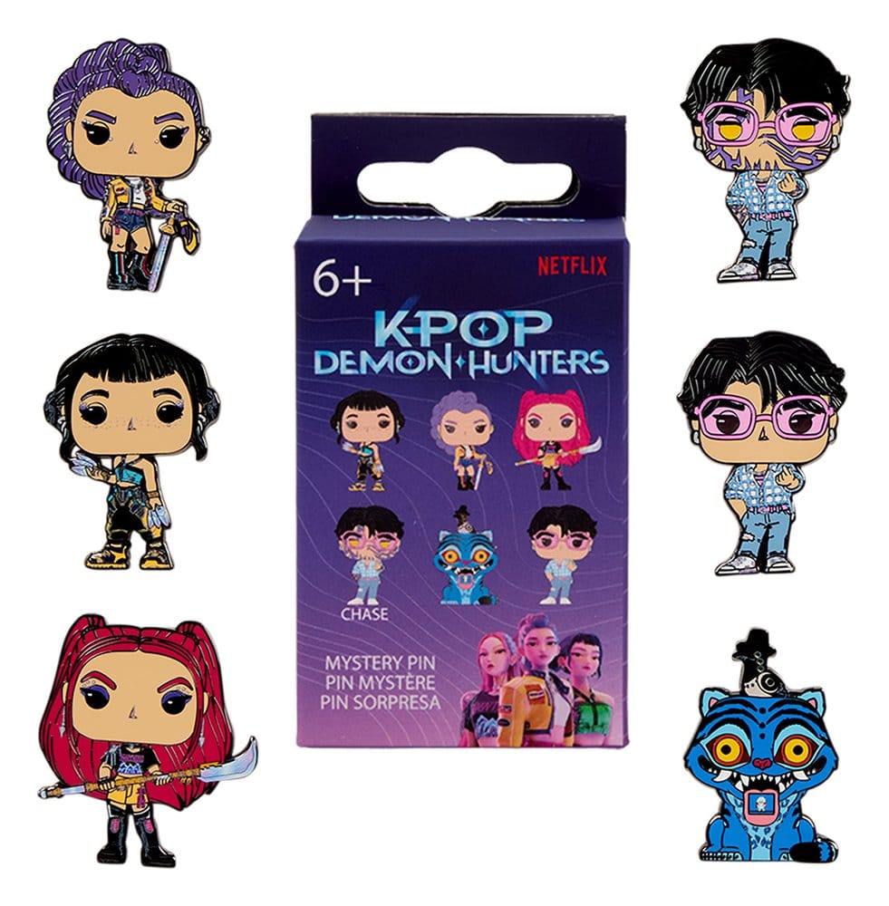 KPop Demon Hunters by Loungefly Ansteck-Pins Blind Display (12) Image 1