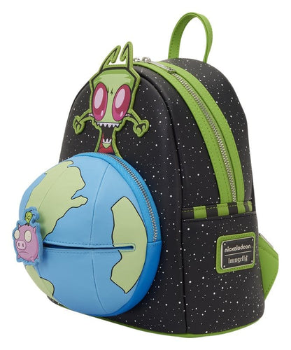 Nickelodeon by Loungefly Mini Rucksack Invader Zim Glow Image 9