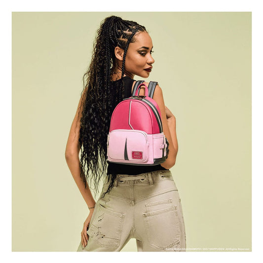 Naruto by Loungefly Rucksack Mini Sakura Cosplay Outfit Image 2