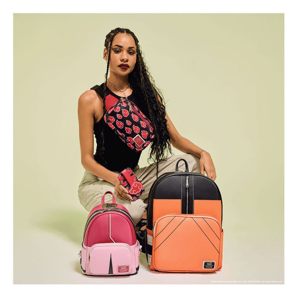 Naruto by Loungefly Rucksack Mini Sakura Cosplay Outfit Image 3