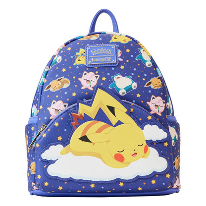 Pokemon by Loungefly Mini Rucksack Sleeping Pikachu and Friends Image 1