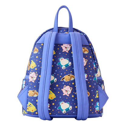 Pokemon by Loungefly Mini Rucksack Sleeping Pikachu and Friends Image 4