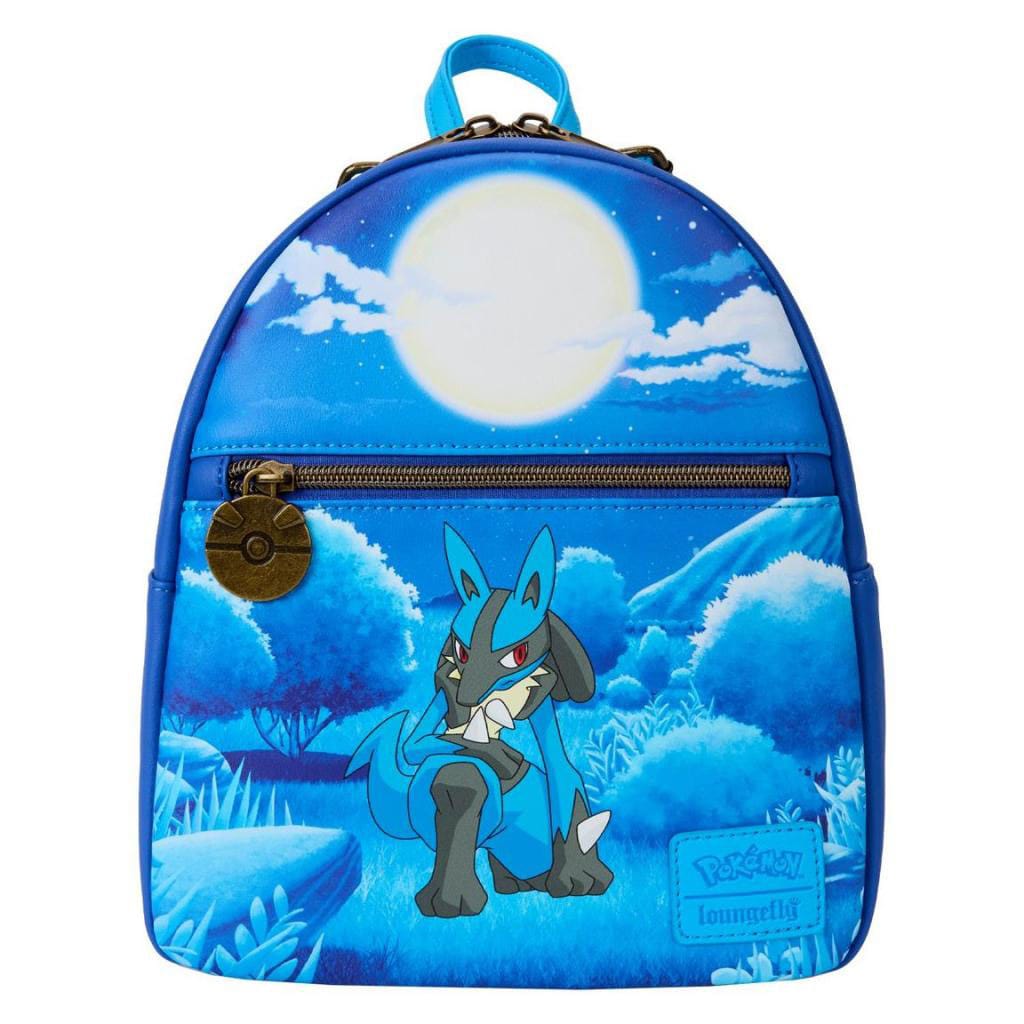 Pokemon by Loungefly Mini Rucksack Lucario Collection Image 1