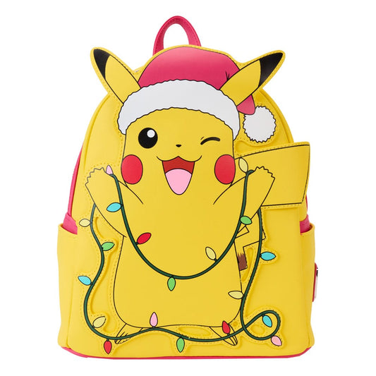 Pokemon by Loungefly Mini-Rucksack Holiday Pikachu Image 1