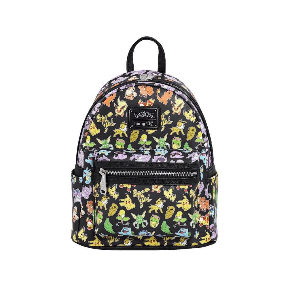 Pokémon by Loungefly Mini Rucksack Multi Character All Over Print Image 2