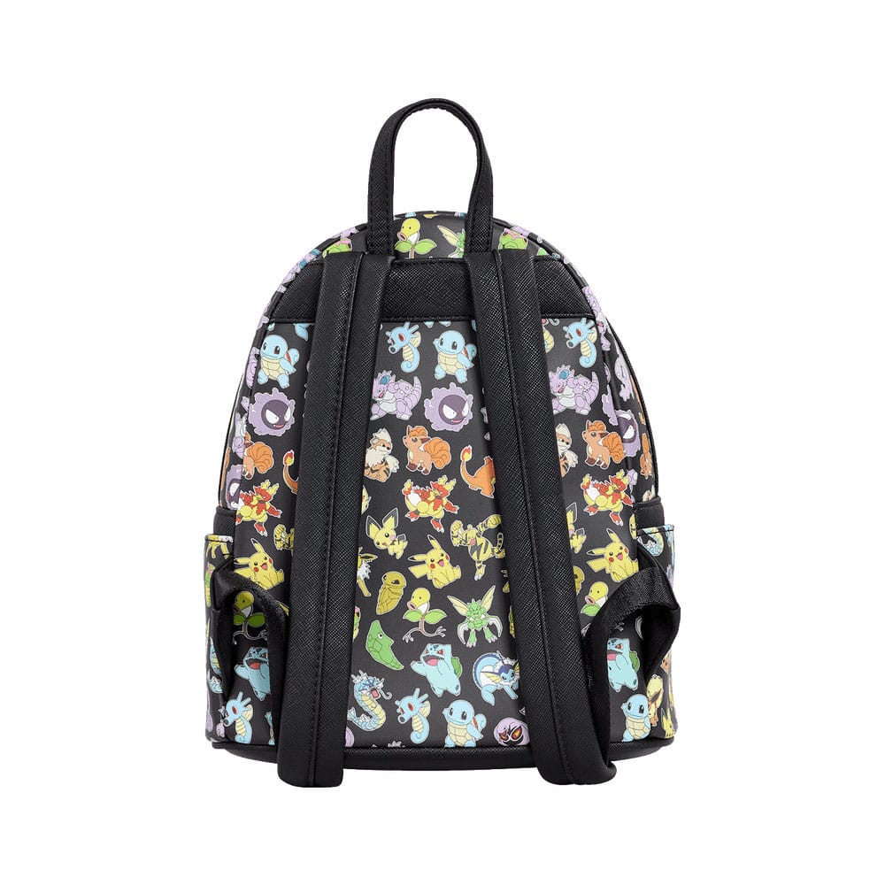 Pokémon by Loungefly Mini Rucksack Multi Character All Over Print Image 3
