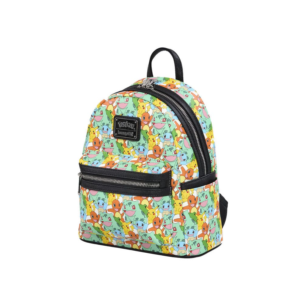 Pokemon by Loungefly Mini Rucksack Pikachu and Starters Image 2