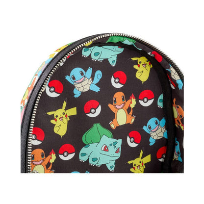 Pokemon by Loungefly Mini Rucksack Pikachu and Starters Image 4