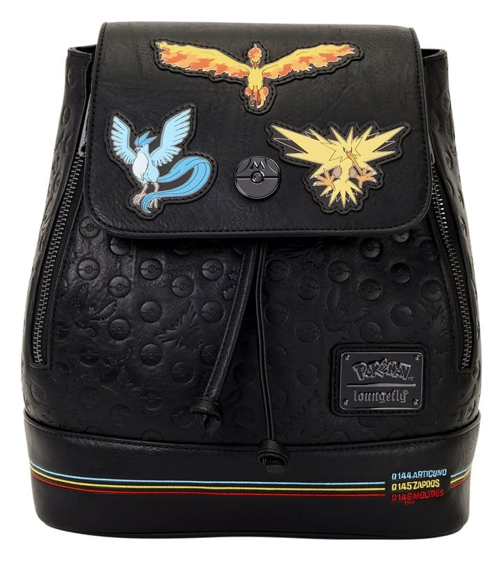 Pokémon by Loungefly Mini Rucksack Legendary Birds Image 1