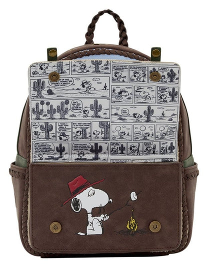 Peanuts by Loungefly Mini Rucksack Spike Desert Image 3