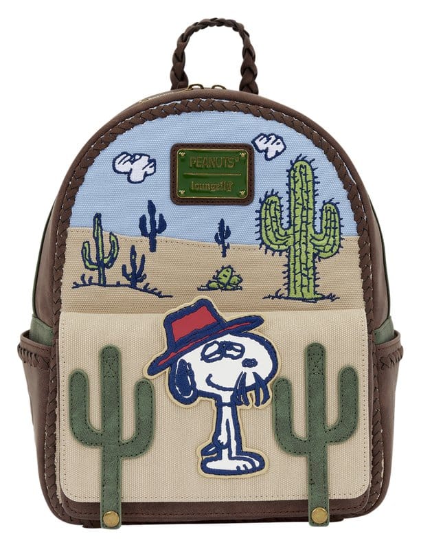 Peanuts by Loungefly Mini Rucksack Spike Desert Image 1