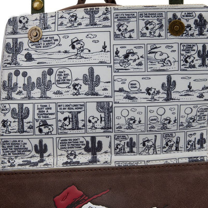 Peanuts by Loungefly Mini Rucksack Spike Desert Image 7