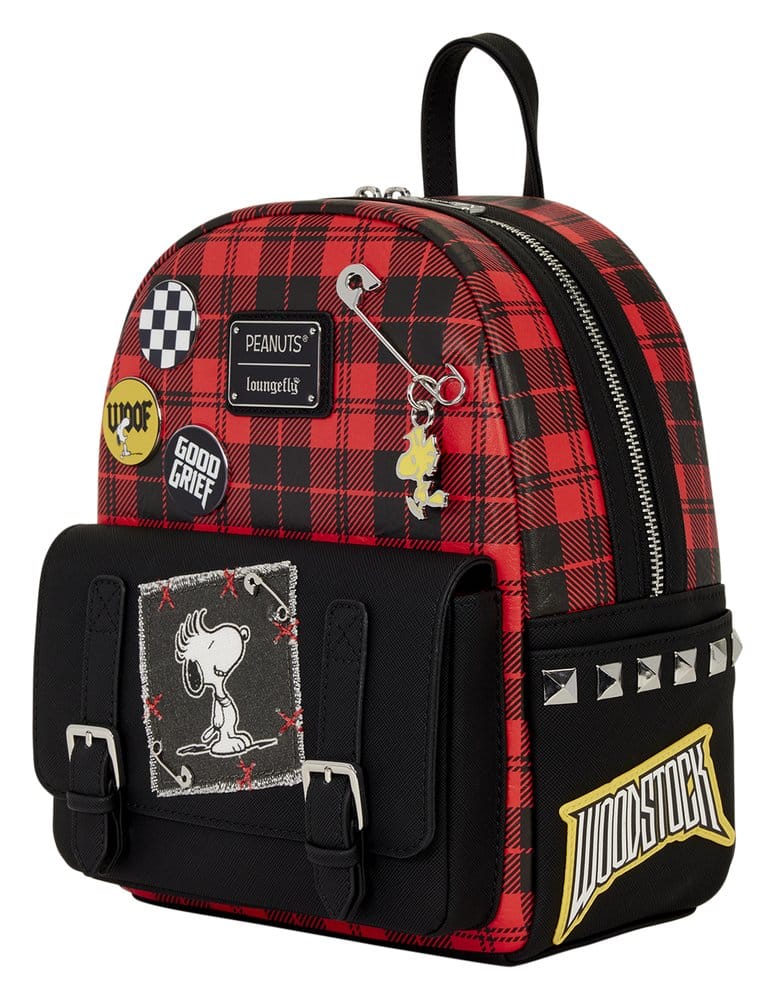 Peanuts by Loungefly Mini Rucksack Snoopy Grunge Image 3