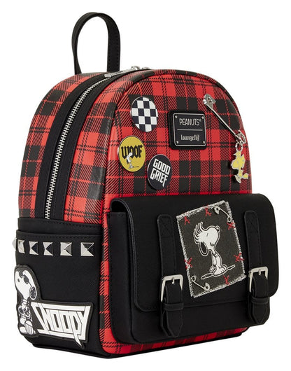 Peanuts by Loungefly Mini Rucksack Snoopy Grunge Image 4