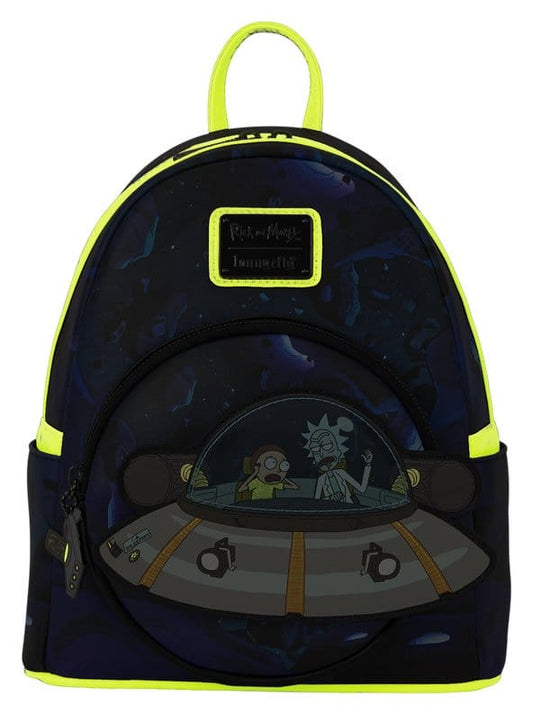 Cartoon Network by Loungefly Mini Rucksack Rick and Morty Space Cruiser Image 2