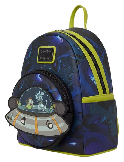 Cartoon Network by Loungefly Mini Rucksack Rick and Morty Space Cruiser Image 4