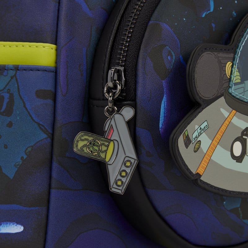 Cartoon Network by Loungefly Mini Rucksack Rick and Morty Space Cruiser Image 5