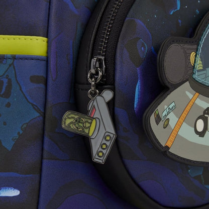 Cartoon Network by Loungefly Mini Rucksack Rick and Morty Space Cruiser Image 5