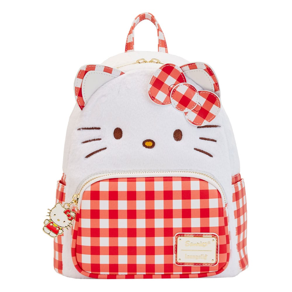 Sanrio by Loungefly Mini Rucksack Hello Kitty Gingham Cosplay Image 1