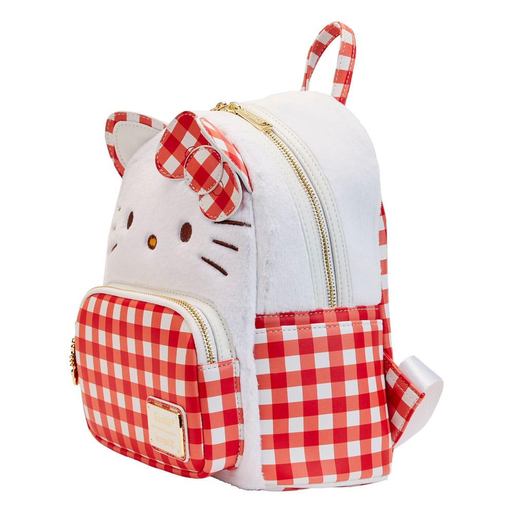 Sanrio by Loungefly Mini Rucksack Hello Kitty Gingham Cosplay Image 7