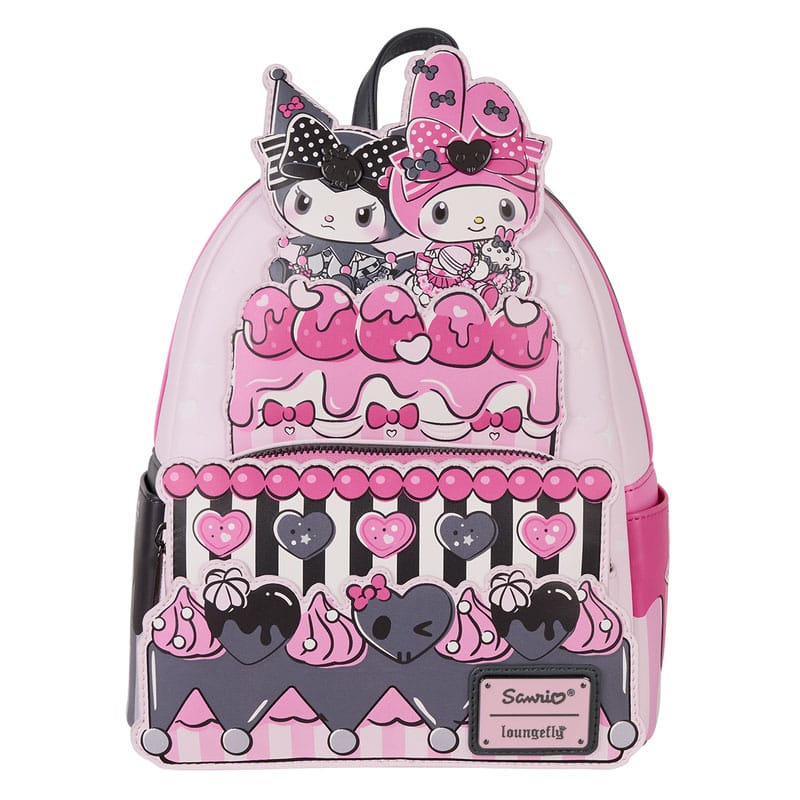 Sanrio by Loungefly Mini Rucksack My Melody and Kuromi Image 1