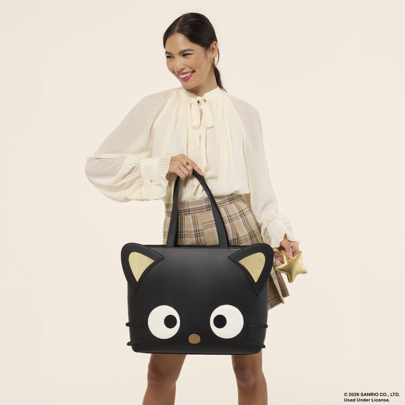 Sanrio Chococat Stars Tote Crossbody Bag with Coin Bag Image 3