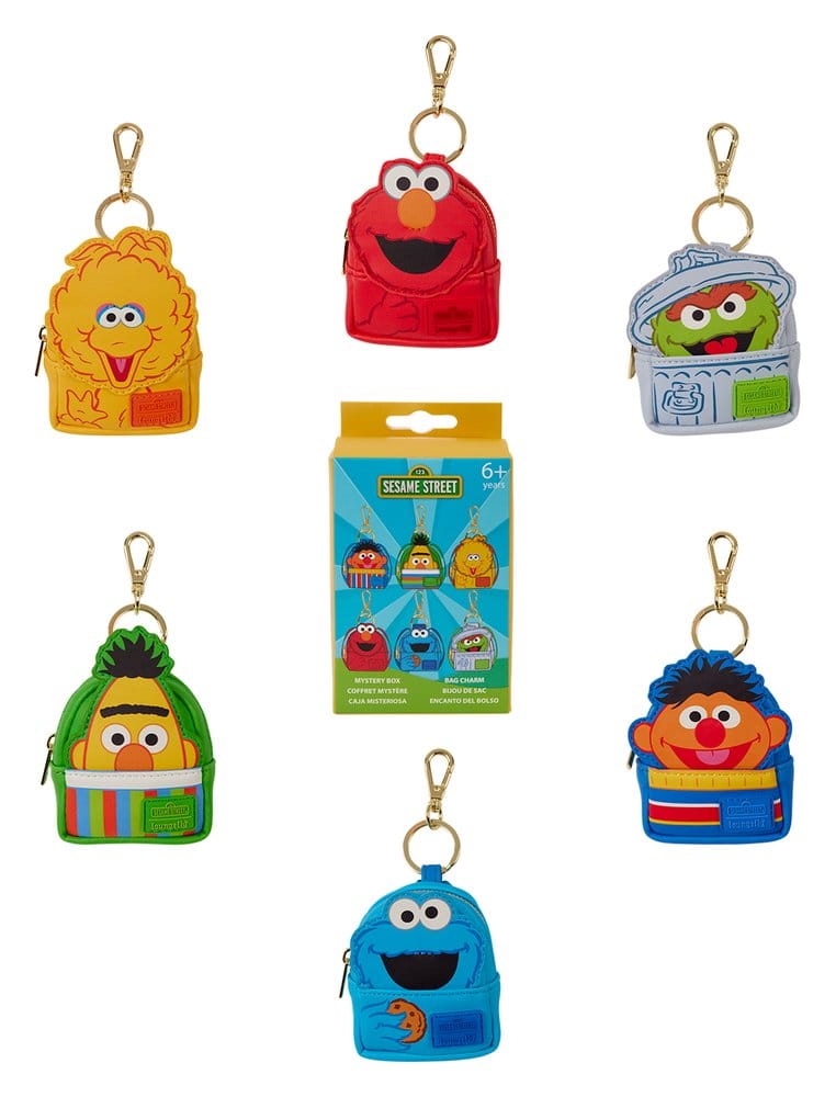 Sesamstraße by Loungefly Schlüsselanhänger Mini Backpack Blind Box Sortiment (15) Image 1