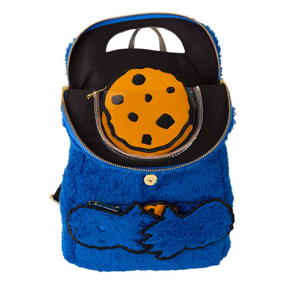 Sesamstraße by Loungefly Plush Mini Rucksack Cookie Monster Image 3