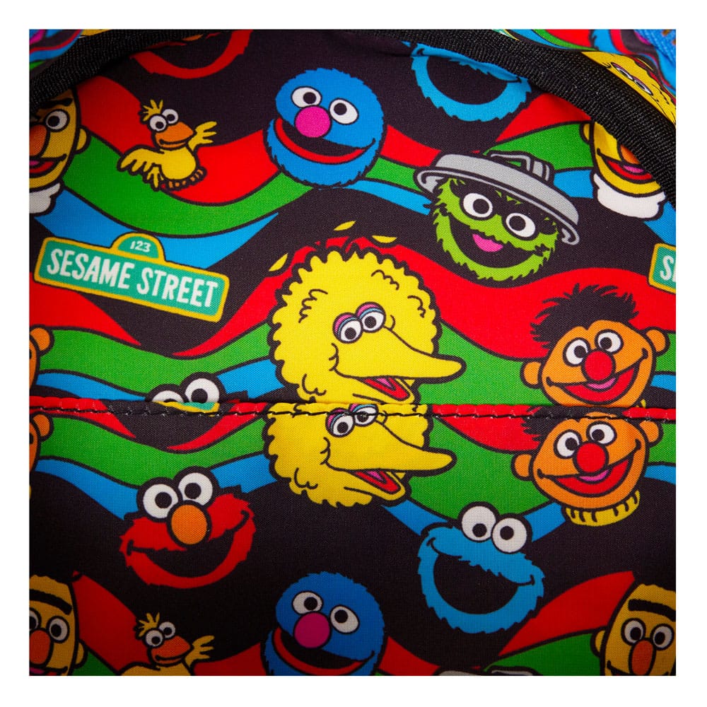Sesamstraße by Loungefly Plush Mini Rucksack Cookie Monster Image 9