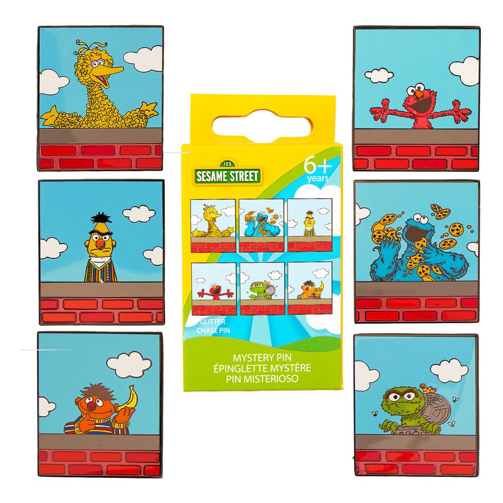 Sesamstraße by Loungefly Ansteck-Pins Blind Box Sortiment (12) Image 1