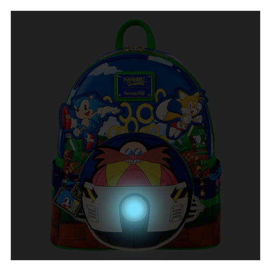 Sega by Loungefly Mini Rucksack Sonic - The Hedgehog Image 2