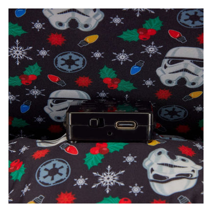 Star Wars by Loungefly Mini Rucksack Stormtrooper Holiday Image 2