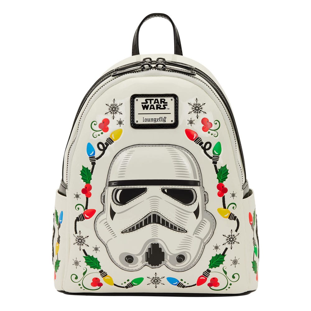 Star Wars by Loungefly Mini Rucksack Stormtrooper Holiday Image 3