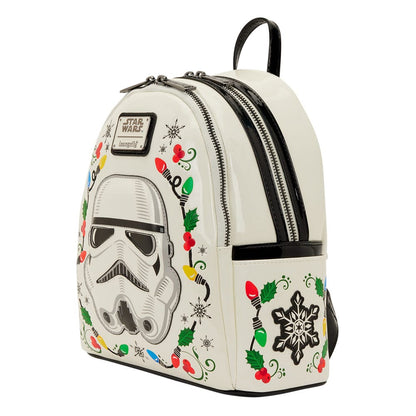 Star Wars by Loungefly Mini Rucksack Stormtrooper Holiday Image 4